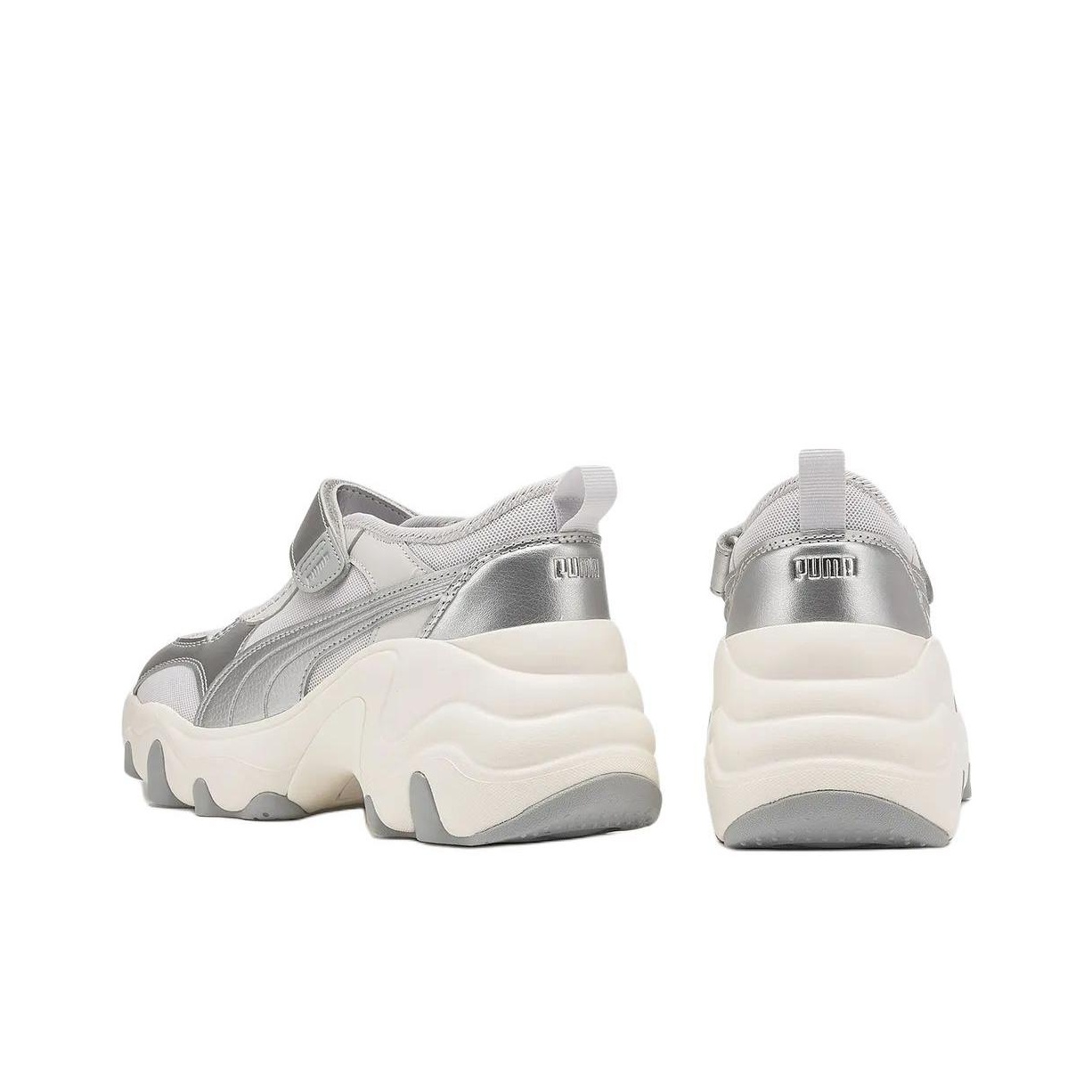 PUMA 펄서 웨지 로우탑 캐주얼 슈즈 여성용 그레이  - Puma Shoes Rs-X 리뷰 및 가격