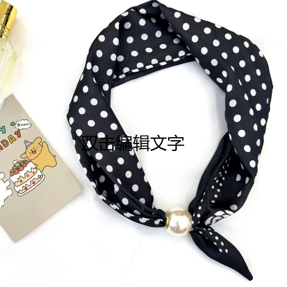 1 여성용 빈티지 프린트 새틴 넥 스카프 탈부착 가능한 - Head Wrap Turban 리뷰 및 가격